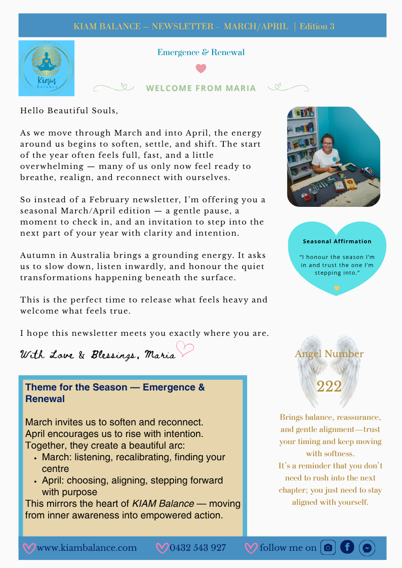 NEWSLETTER - MARCH-APRIL 2026 - Edition 3 1